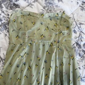 Forever 21 midi floral dress